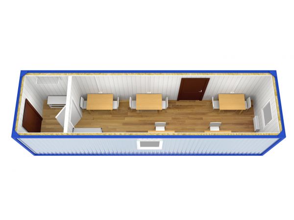 Блок-Контейнер для приема пищи №3 (10 метров)