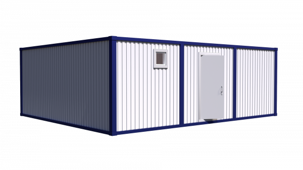 Модульное здание РС-М02 с тамбуром и сантехническим помещением